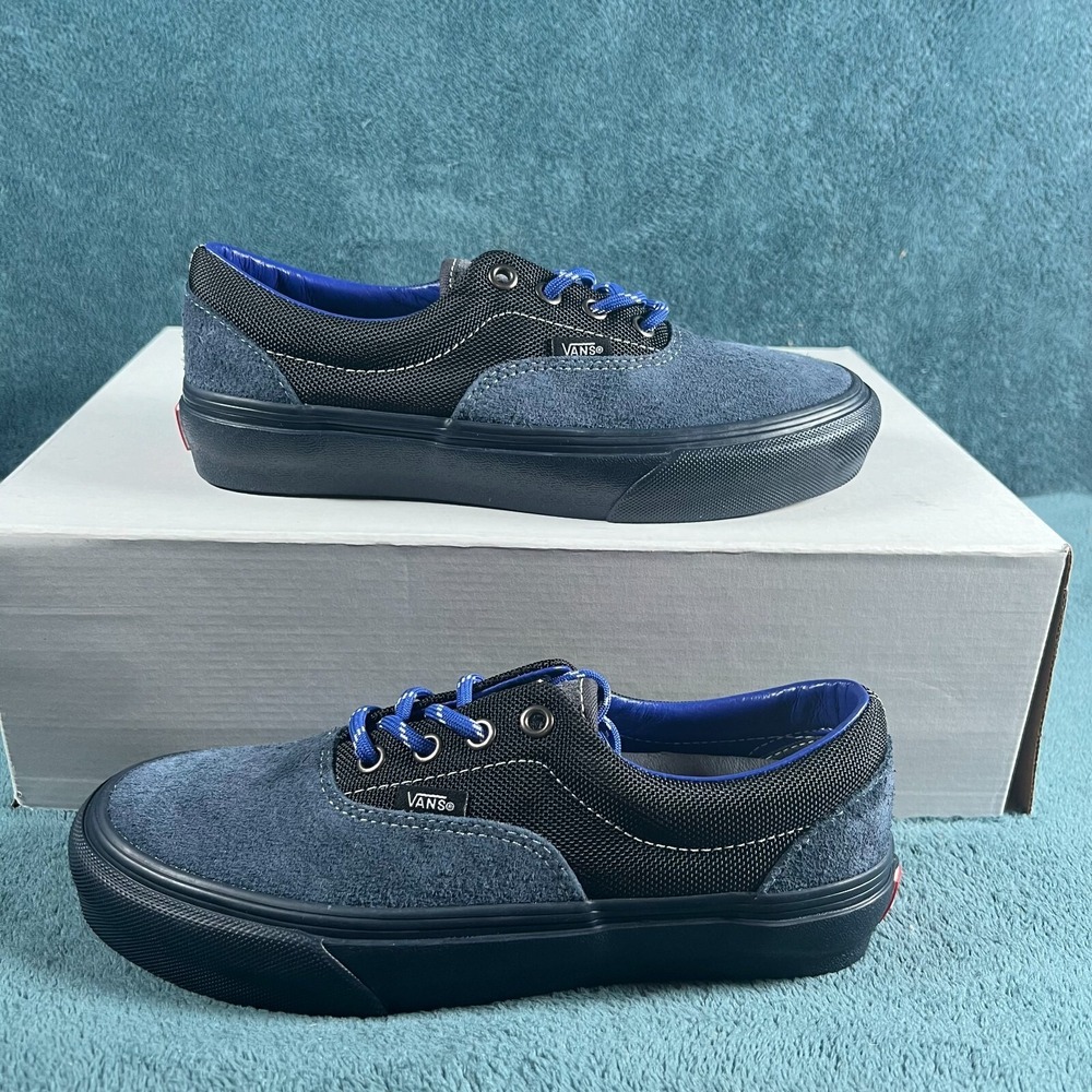 VANS Era Vlt Lx Hiker Unisex Blue Leather Sneaker Athletic Size US M5.5/W7